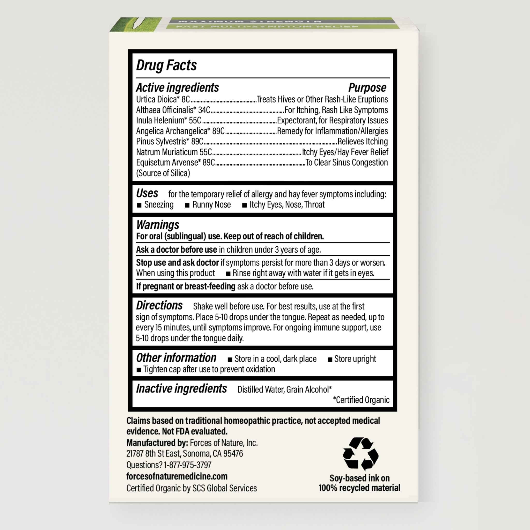 Allergy Maximum Strength