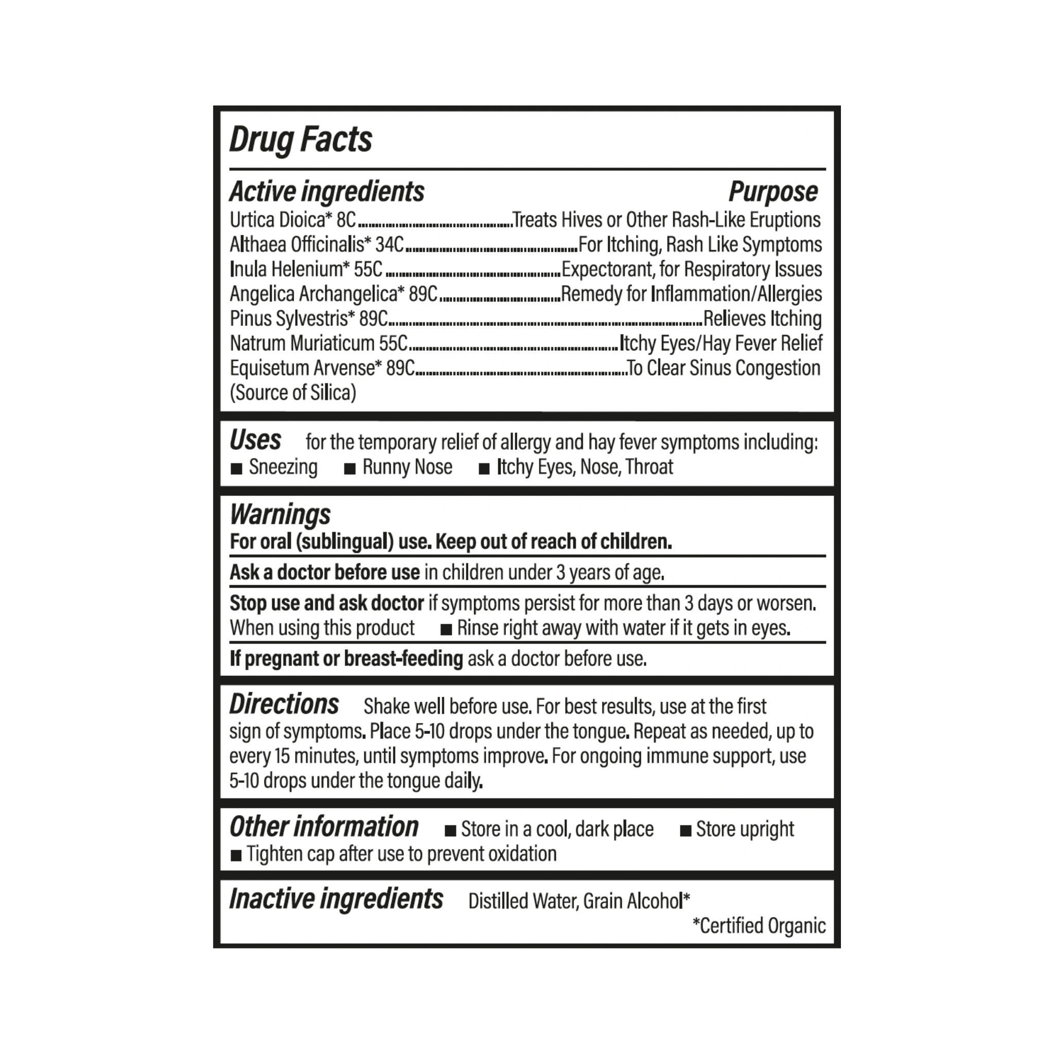 Allergy Maximum Strength