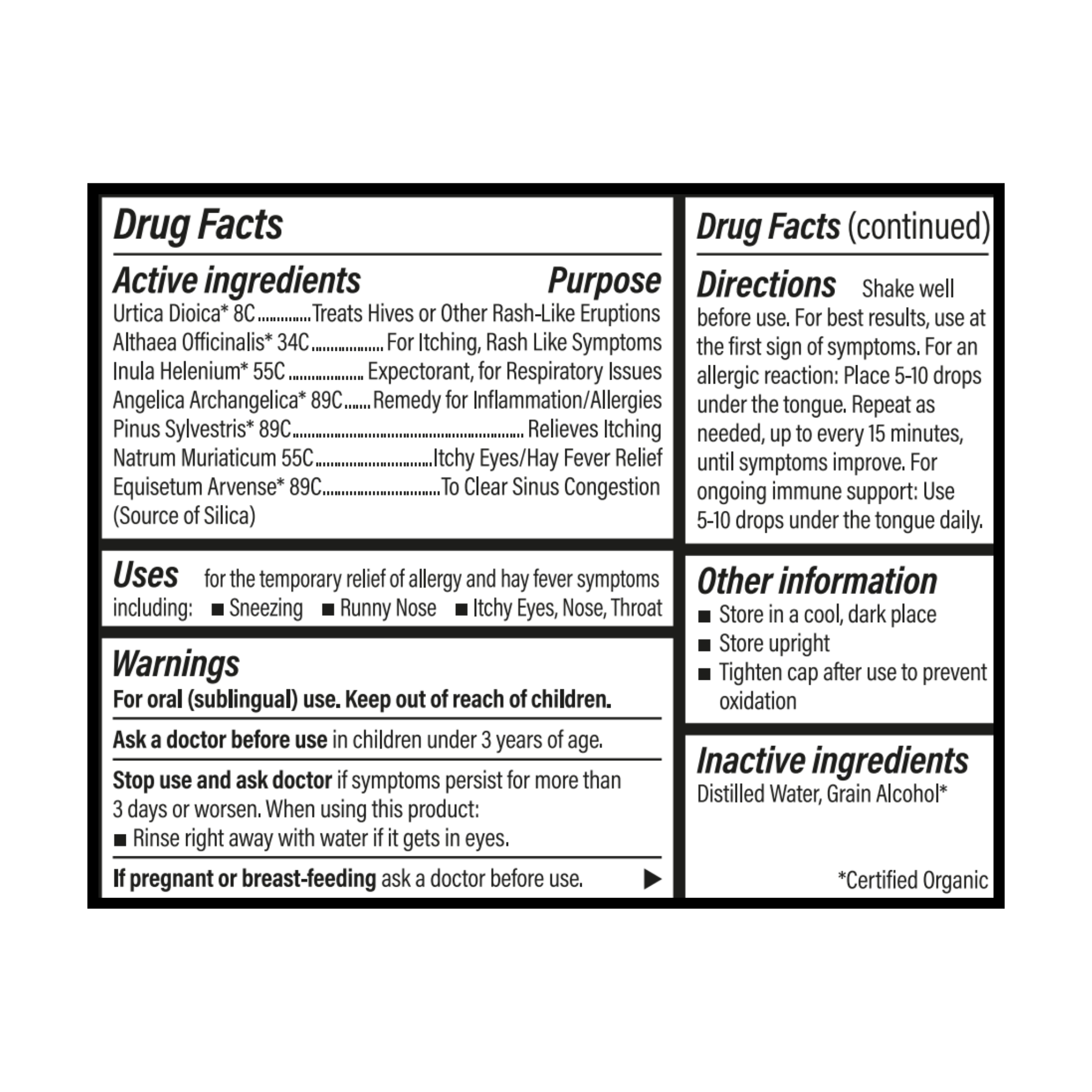 Allergy Maximum Strength