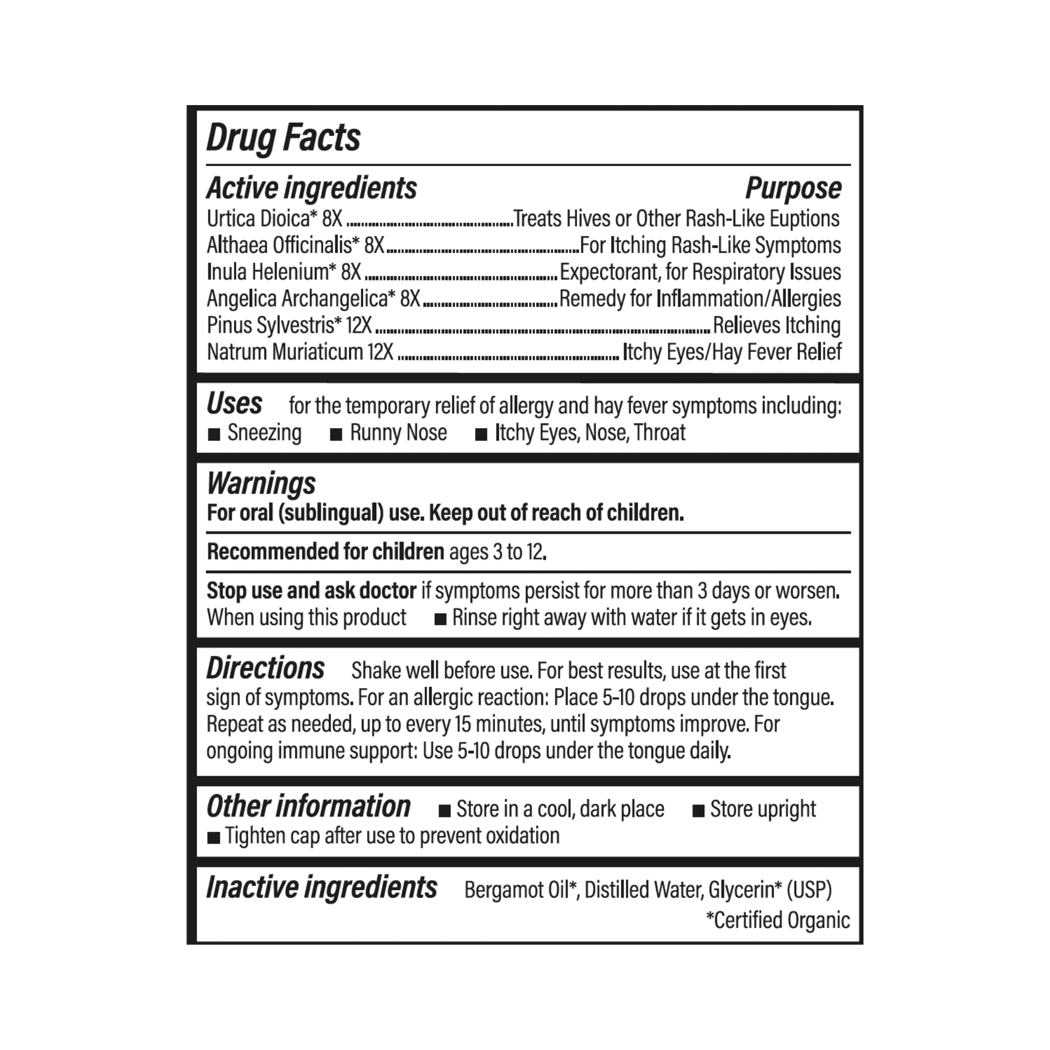 Allergy Relief for Kids