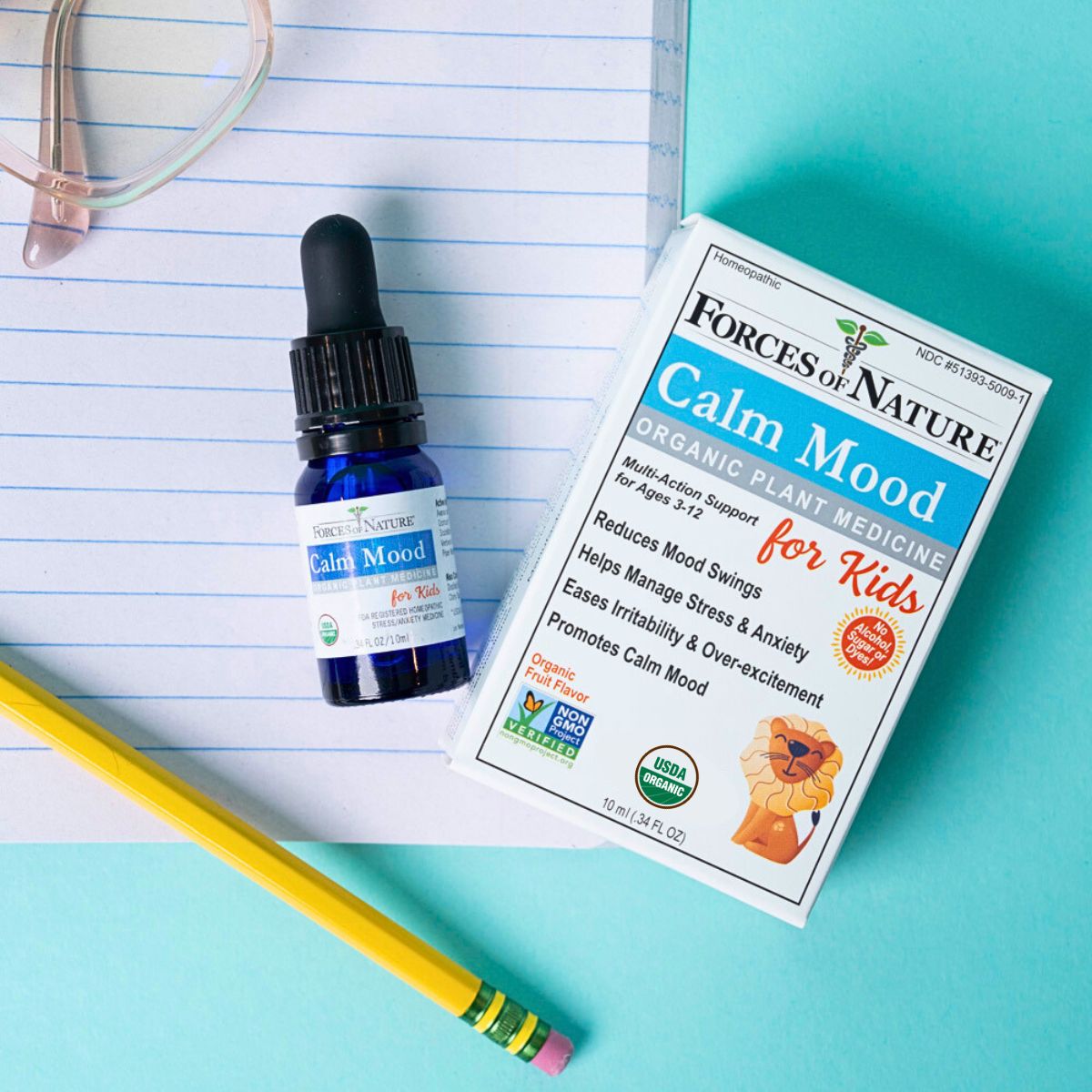Calming Support Medication Natural Kids Calm & Mood Support Drops | Fruit Flavored – Forces of ...