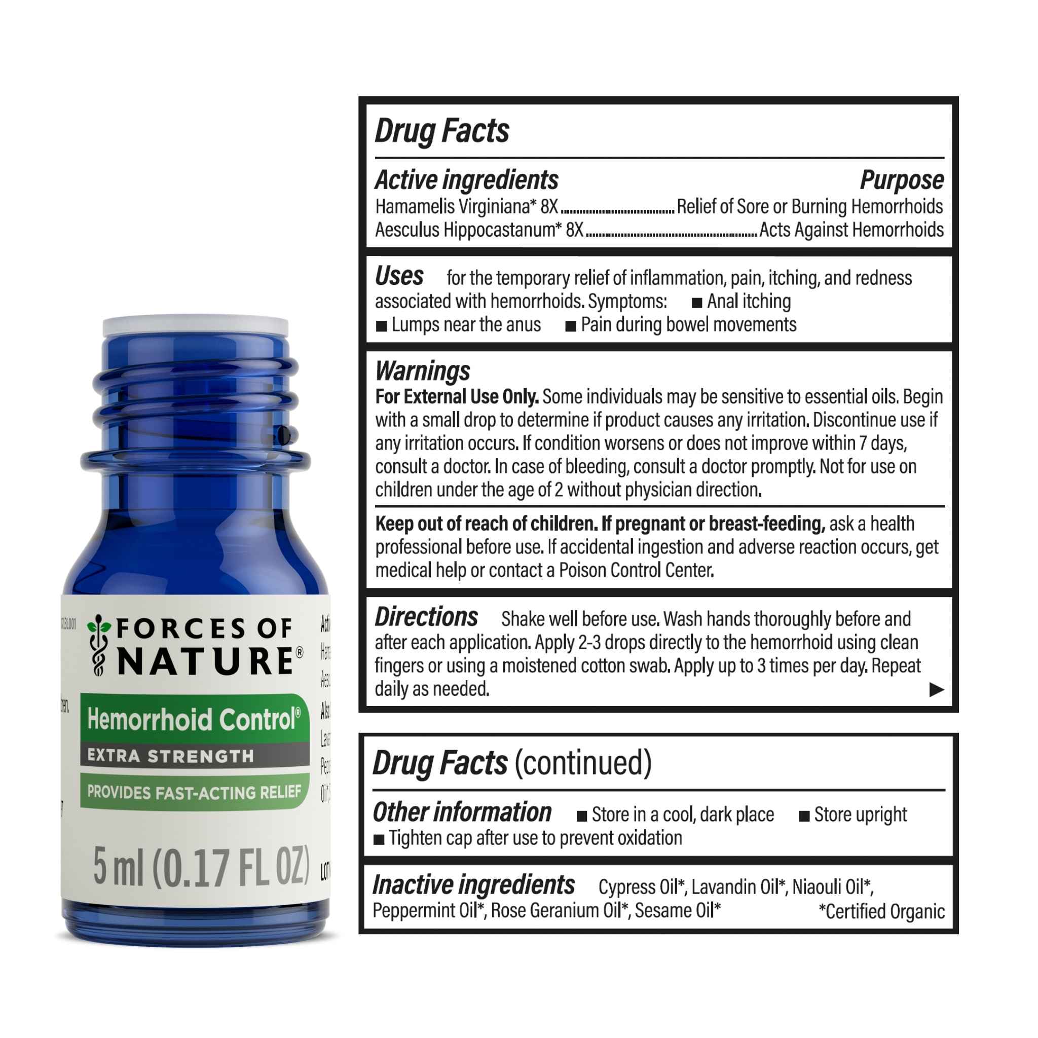 Hemorrhoid + Fissure Bundle Travel Size