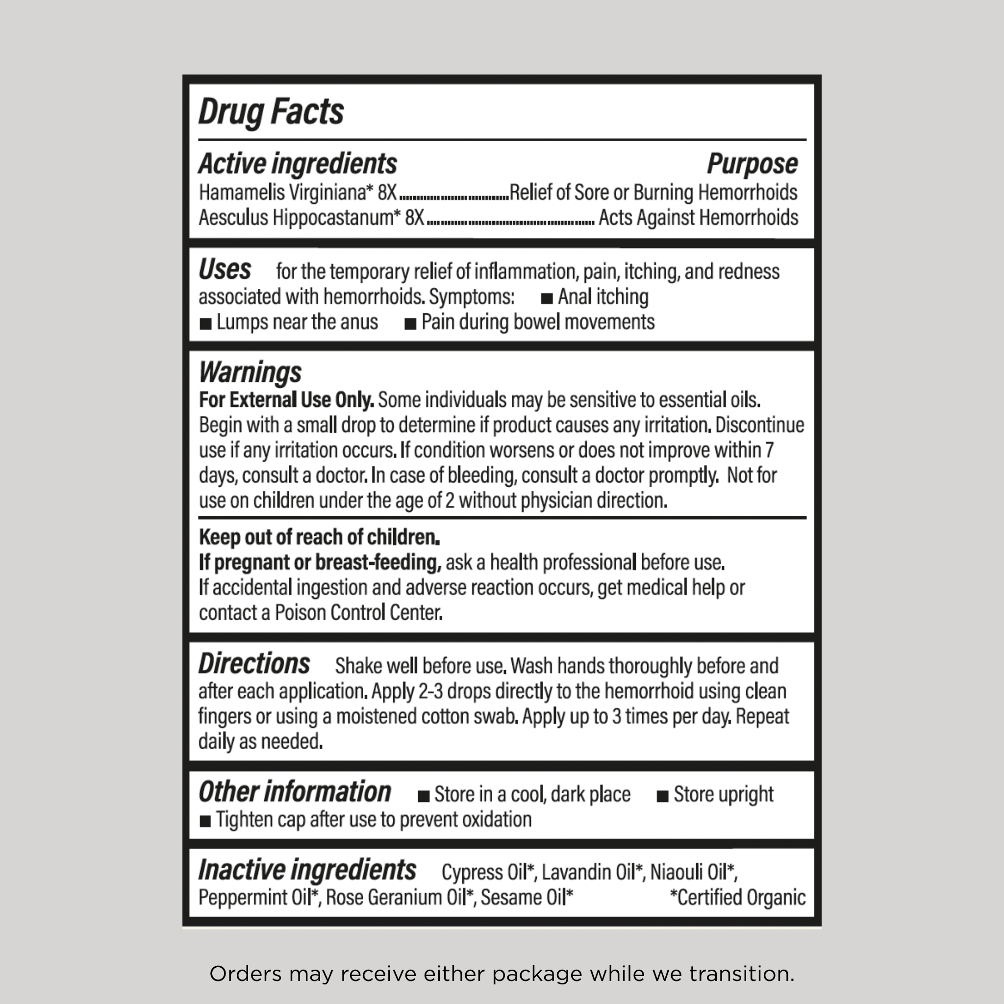 Hemorrhoid Control Extra Strength