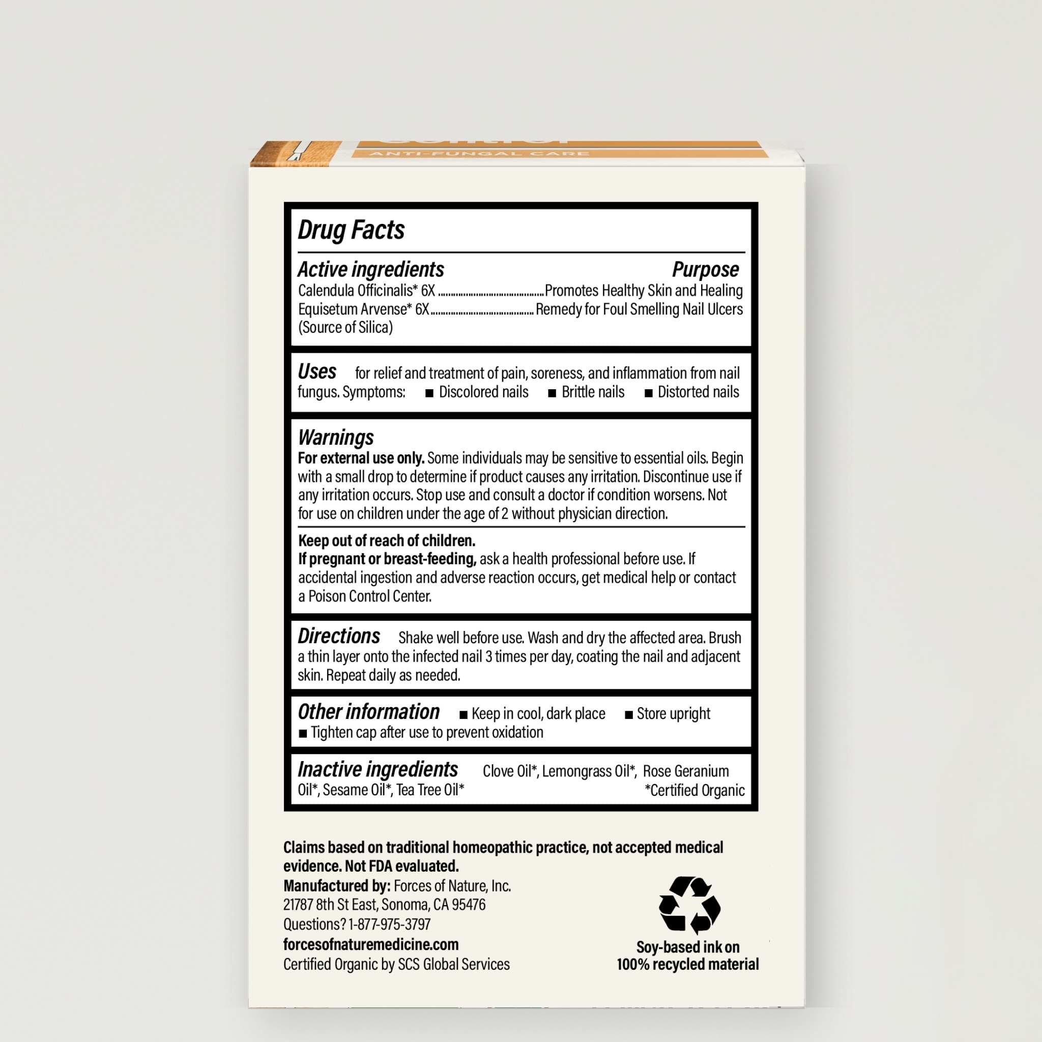 Nail Fungus Control