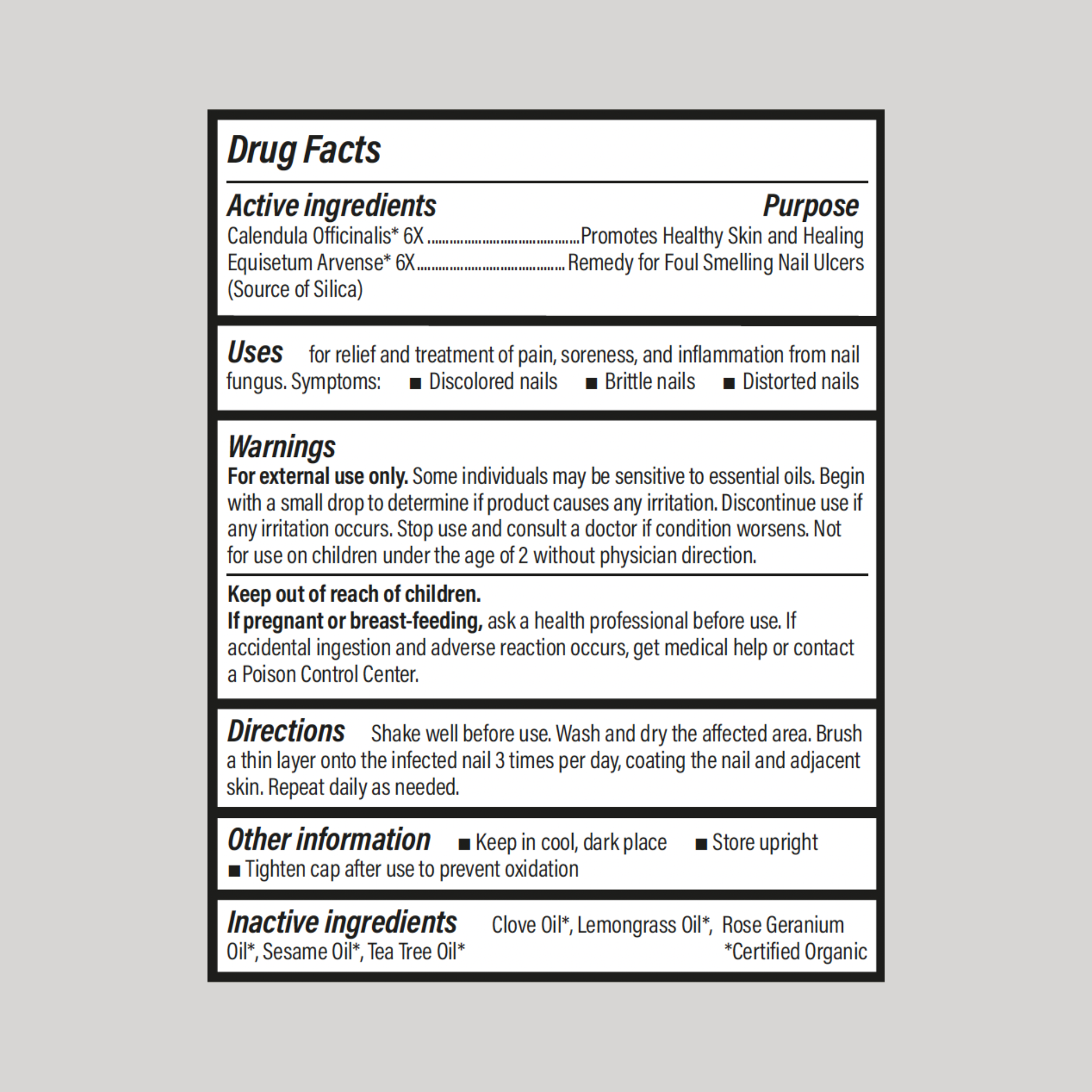 Nail Fungus Control