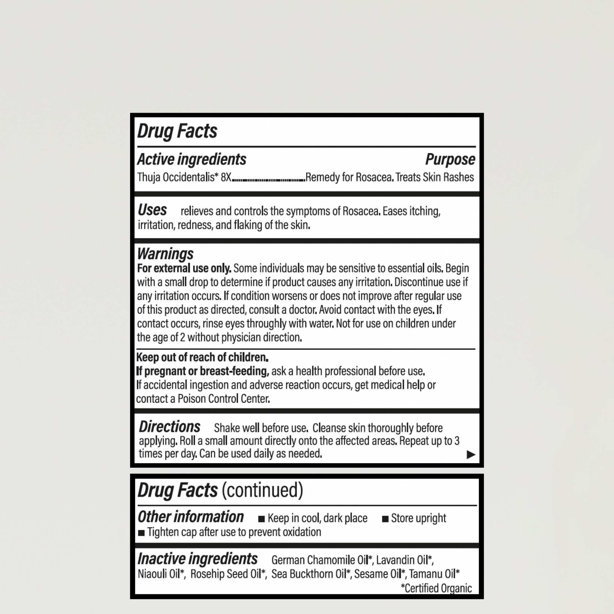 Rosacea Control
