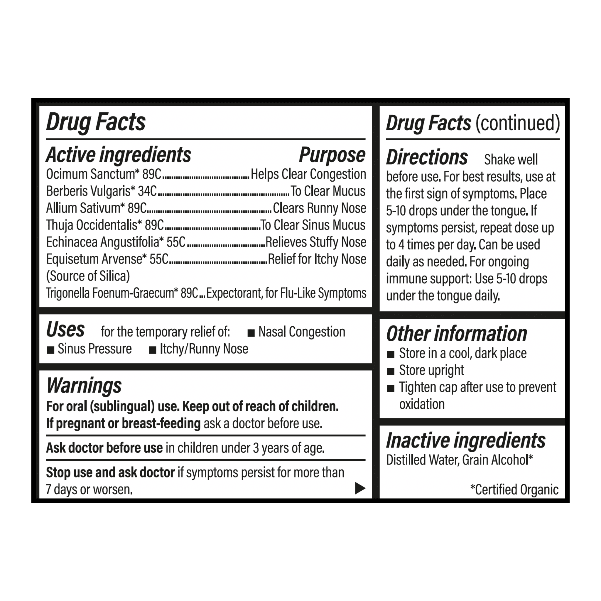 Sinus Maximum Strength