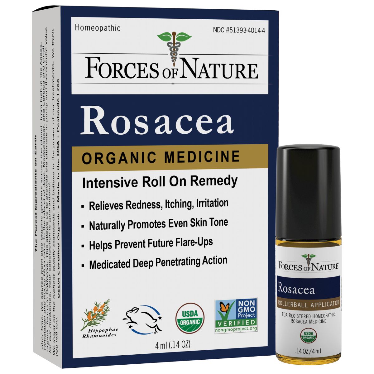 Natural Rosacea Treatment | Roll-On Skin Care Oil – Forces of Nature ...