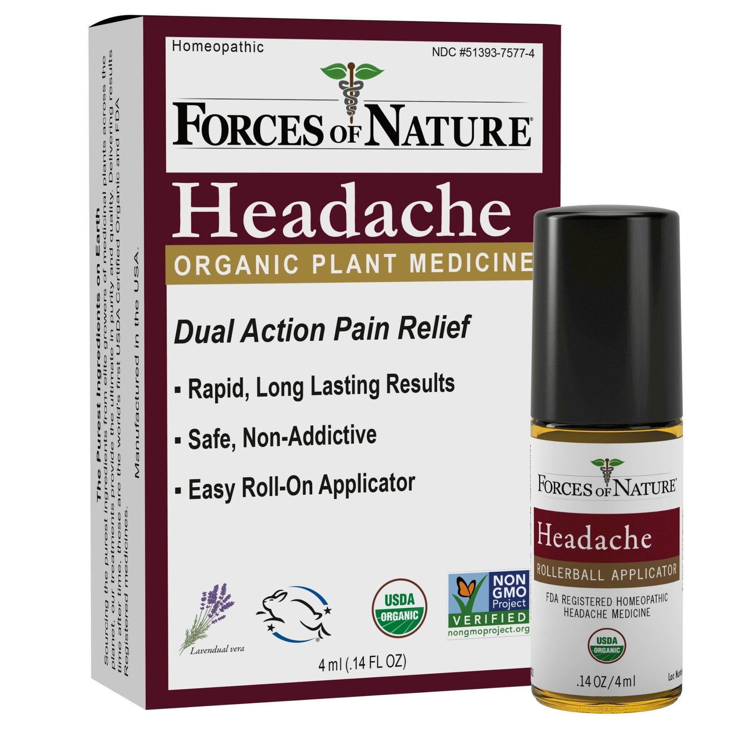 Natural Headache Relief 4ml