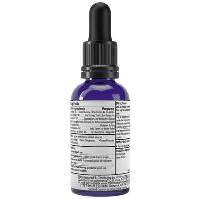 Maximum Strength Allergy Relief 30ml Drug Facts