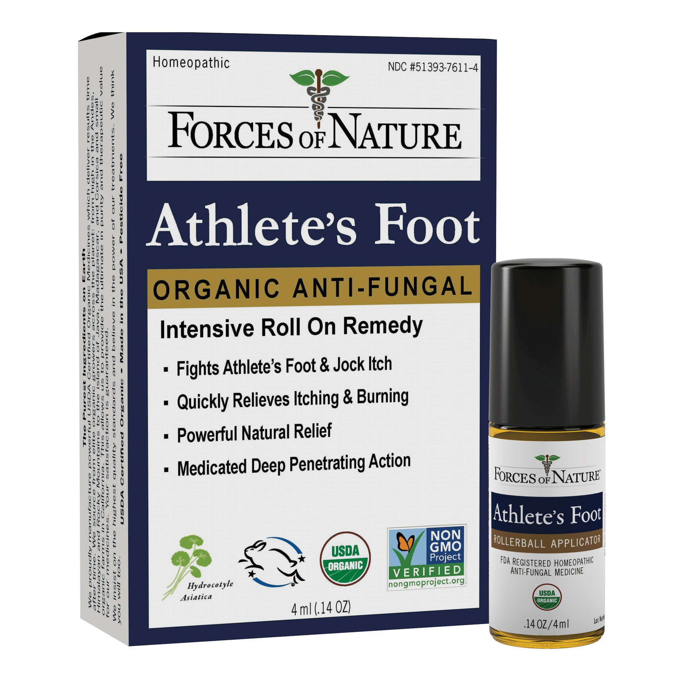 Athletes Foot Control - natural athlete's foot treatment - Forces of Nature Medicine