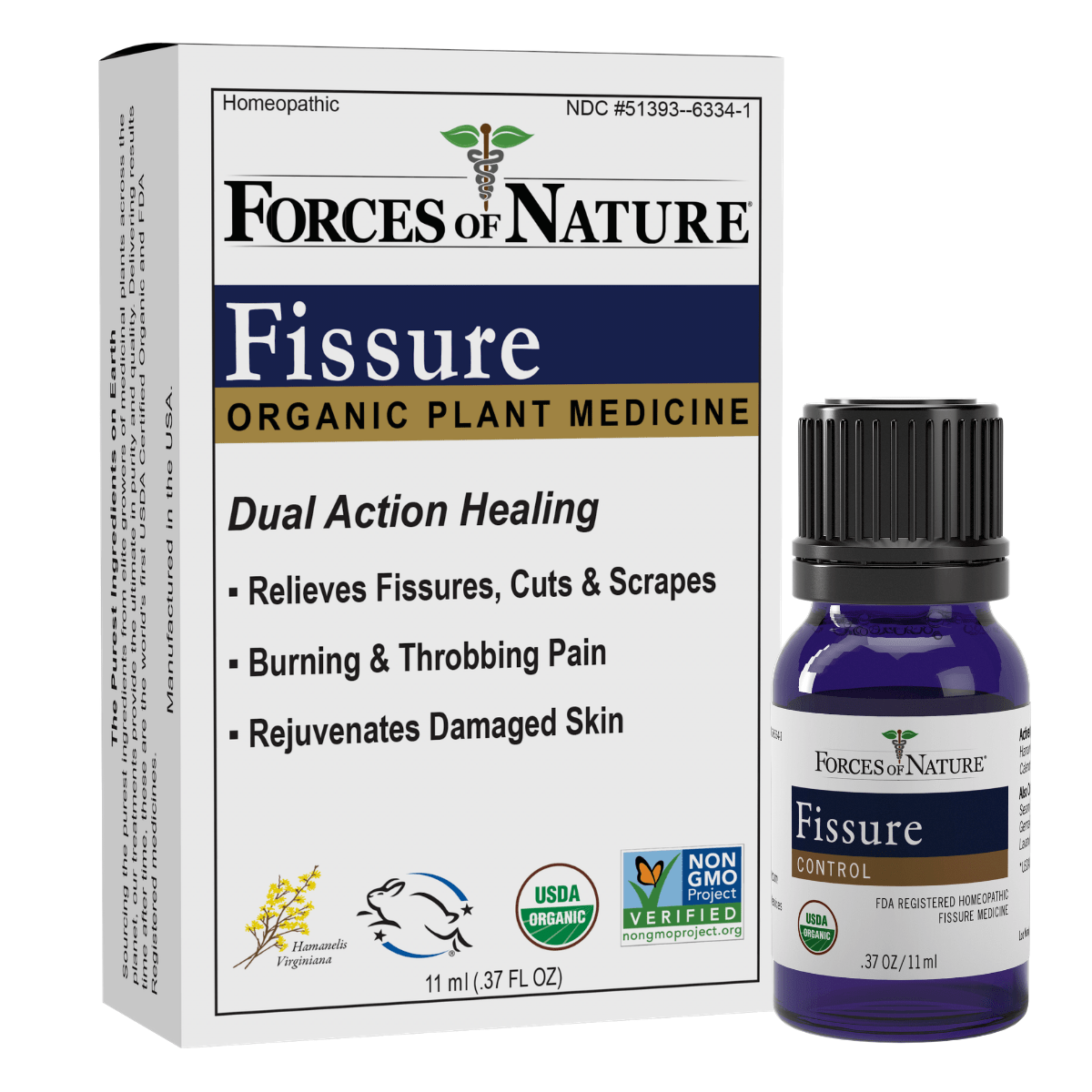 Fissure Control - Natural Anal Fissure Relief - Forces of Nature Medicine