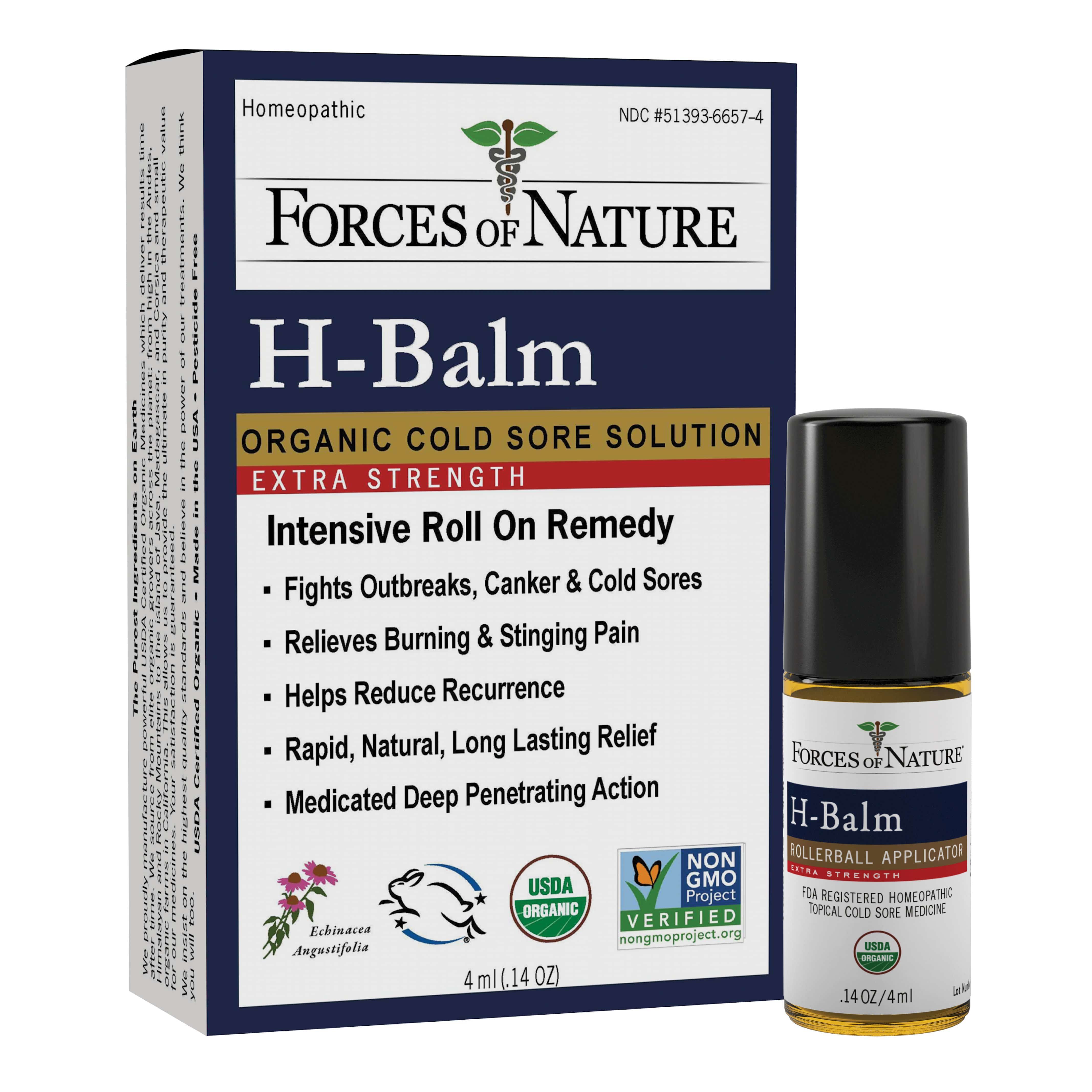 H-Balm Cold Sore Treatment, Extra Strength