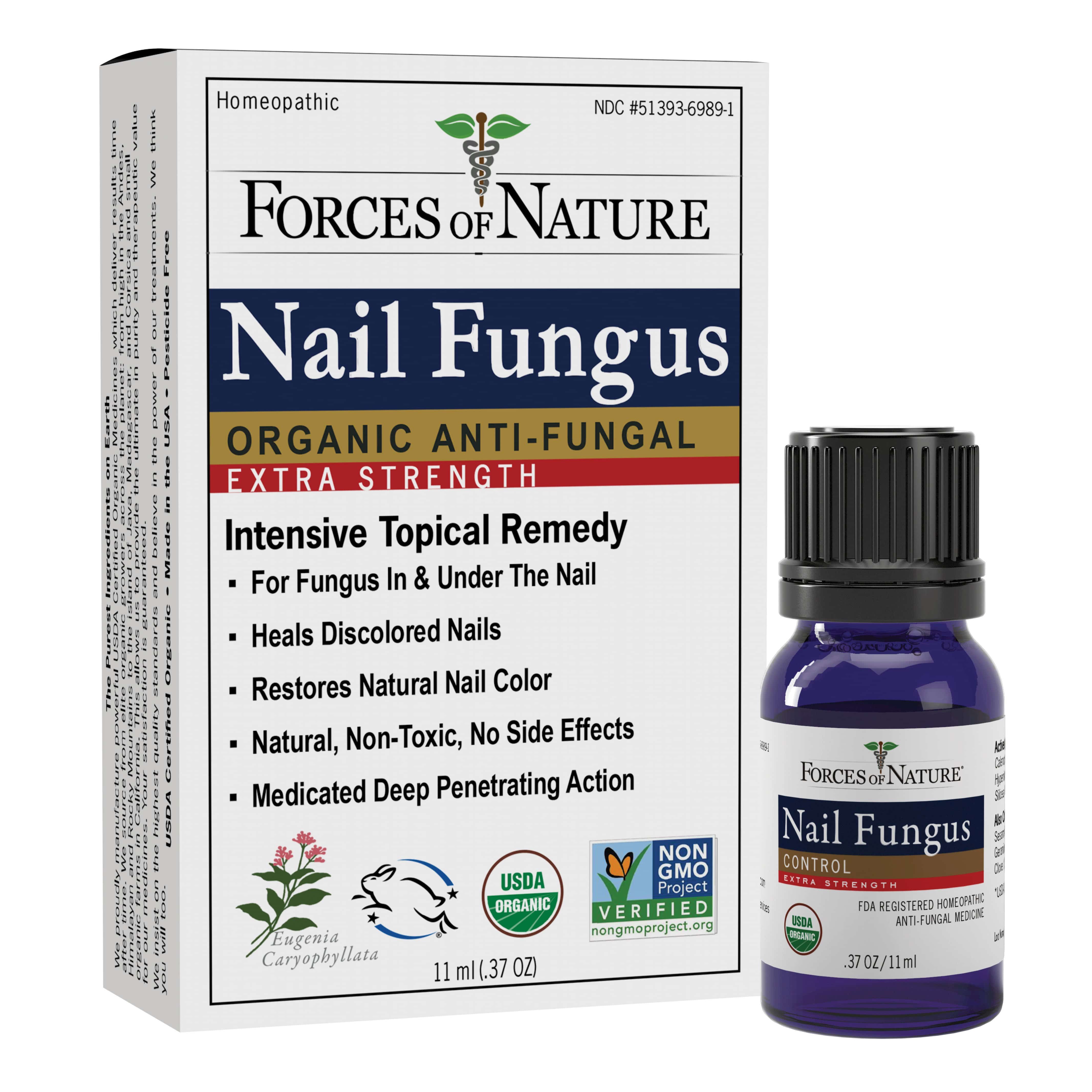 Nature Nation Toenail Fungus Treatment - Extra Strength for Nail &  Fingernails Repair Solution - Discolored and Damaged