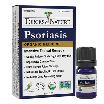 Psoriasis Relief - Natural Psoriasis Treatment - Forces of Nature Medicine